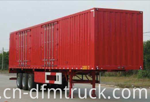 3 Axle Cargo Van Container Semi Trailer 3